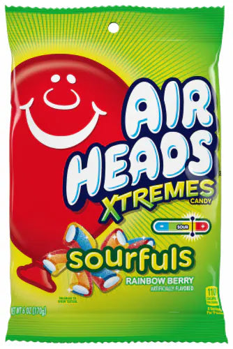 Air Heads Xtremes Sourfuls 12ct/6oz/170g