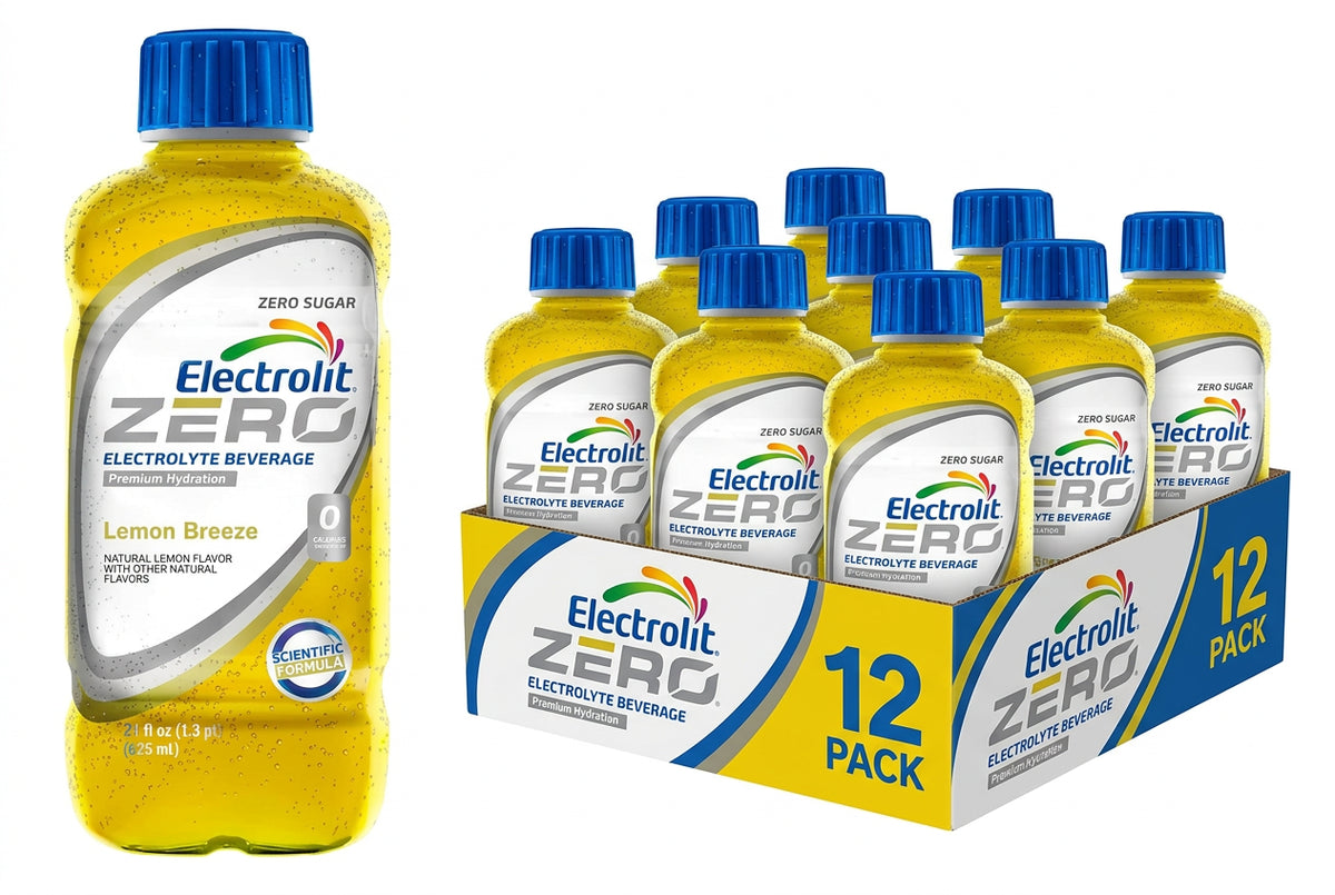 Electrolit Zero Lemon Breeze 12/21oz