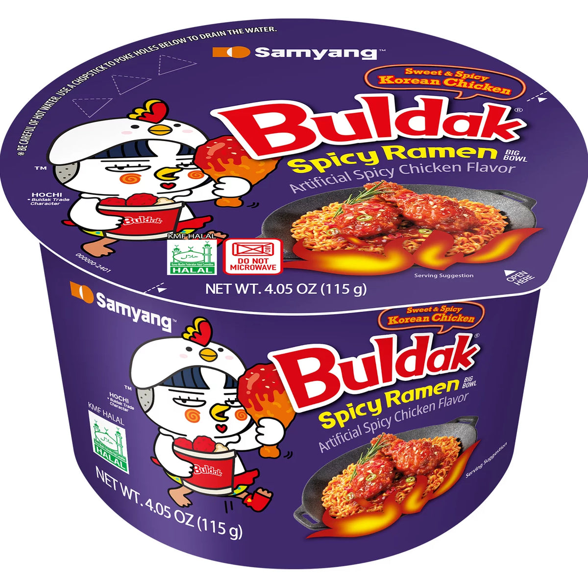 Samyang Buldak Sweet Spicy Korean Chicken 6/4.05oz
