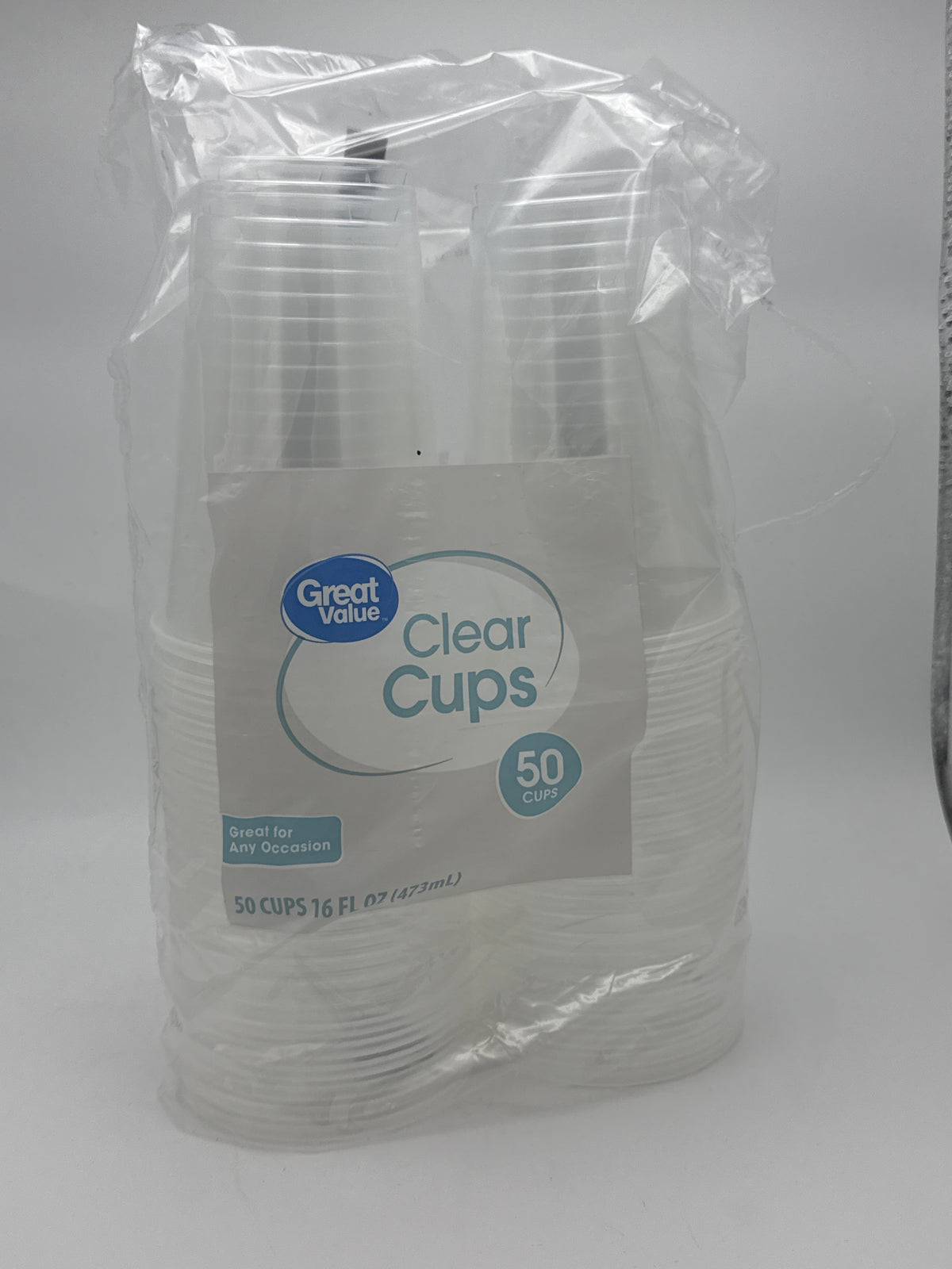 Great Value Cups 16oz 50ct