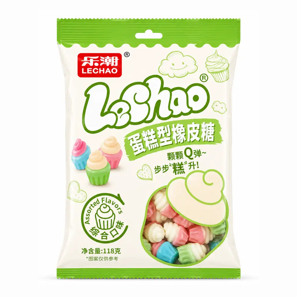 LeChao Cake Shaped Gummy (Import) Candy 118g