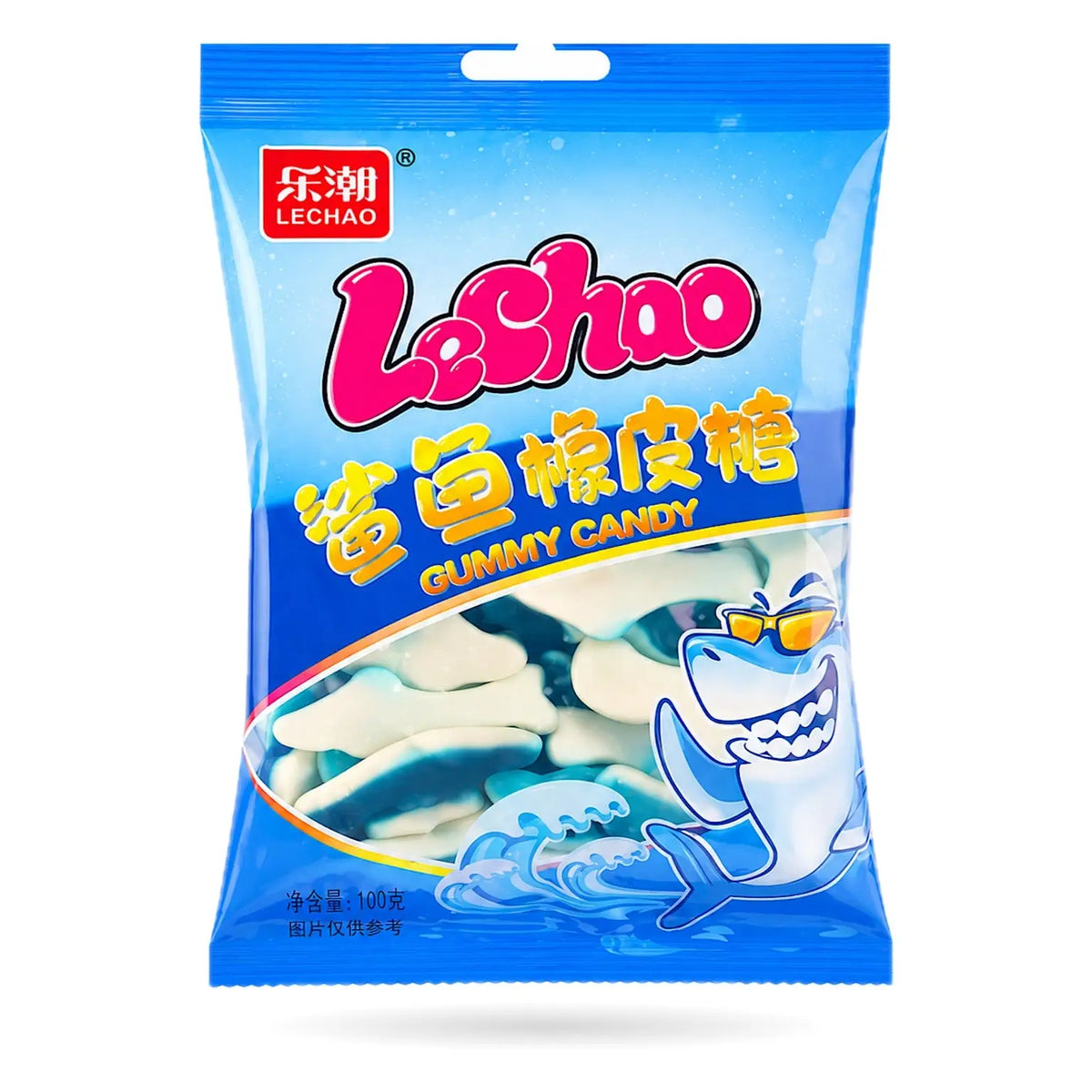 LeChaoShark Shaped Gummy (Import) Candy 118g