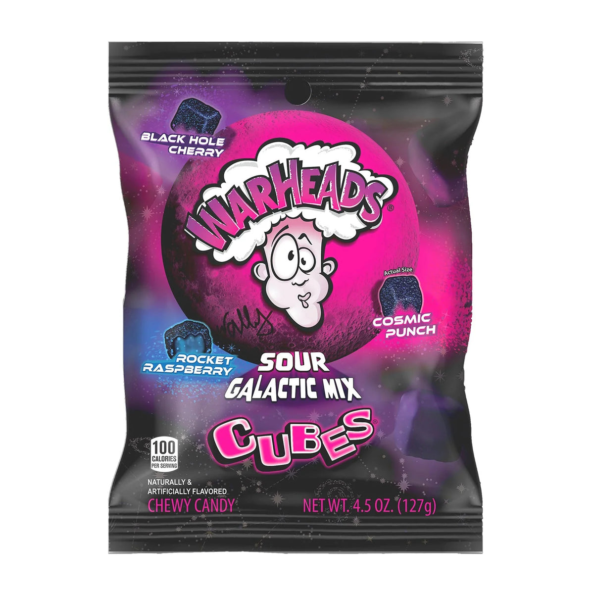 WarHeads Galactic Mix Cubes 12ct