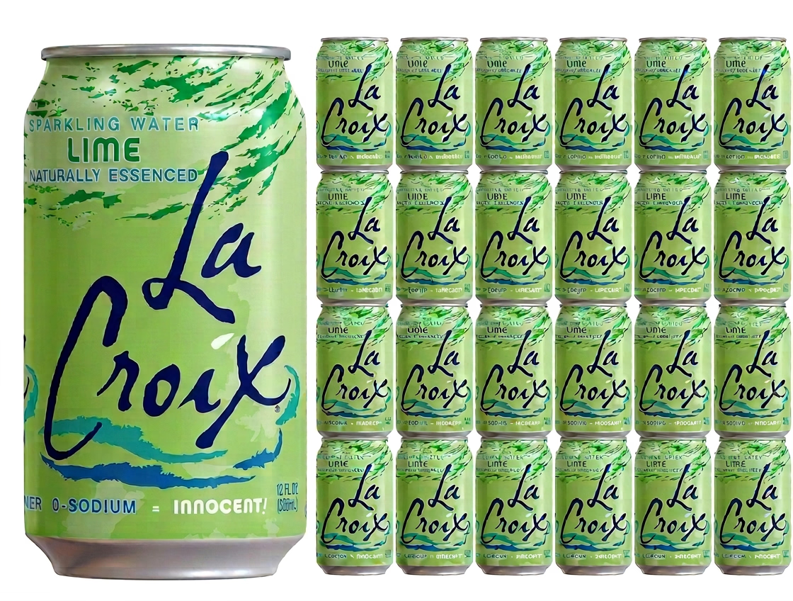 La Croix Sparkling Water Lime12oz/ 24ct/355ml