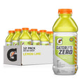 Gatorlyte Zero Lemon Lime 12/20oz