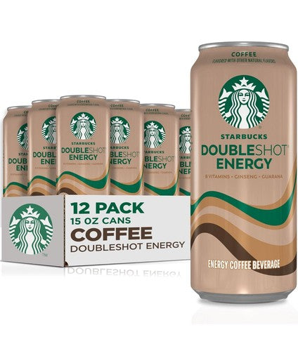 Starbucks Double Shot Energy Coffee 12/15oz (443m)