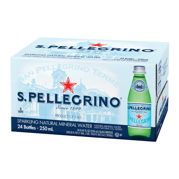 San Pellegrino Sparkling Natural 250ml 24/8.45oz