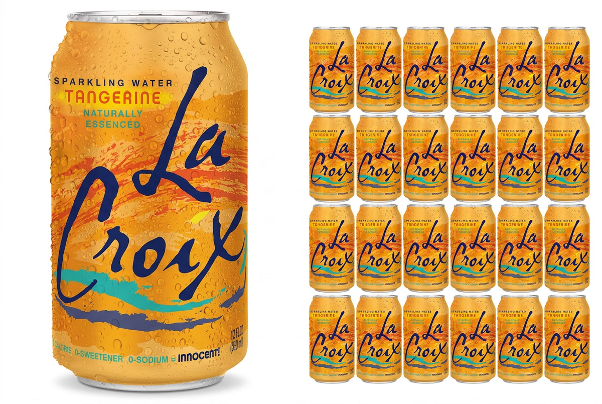 La Croix Sparkling Water Tangerine12oz/ 24ct/355ml