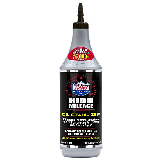 Lucas High Mileage Oil Stabilizer 946ml 32oz