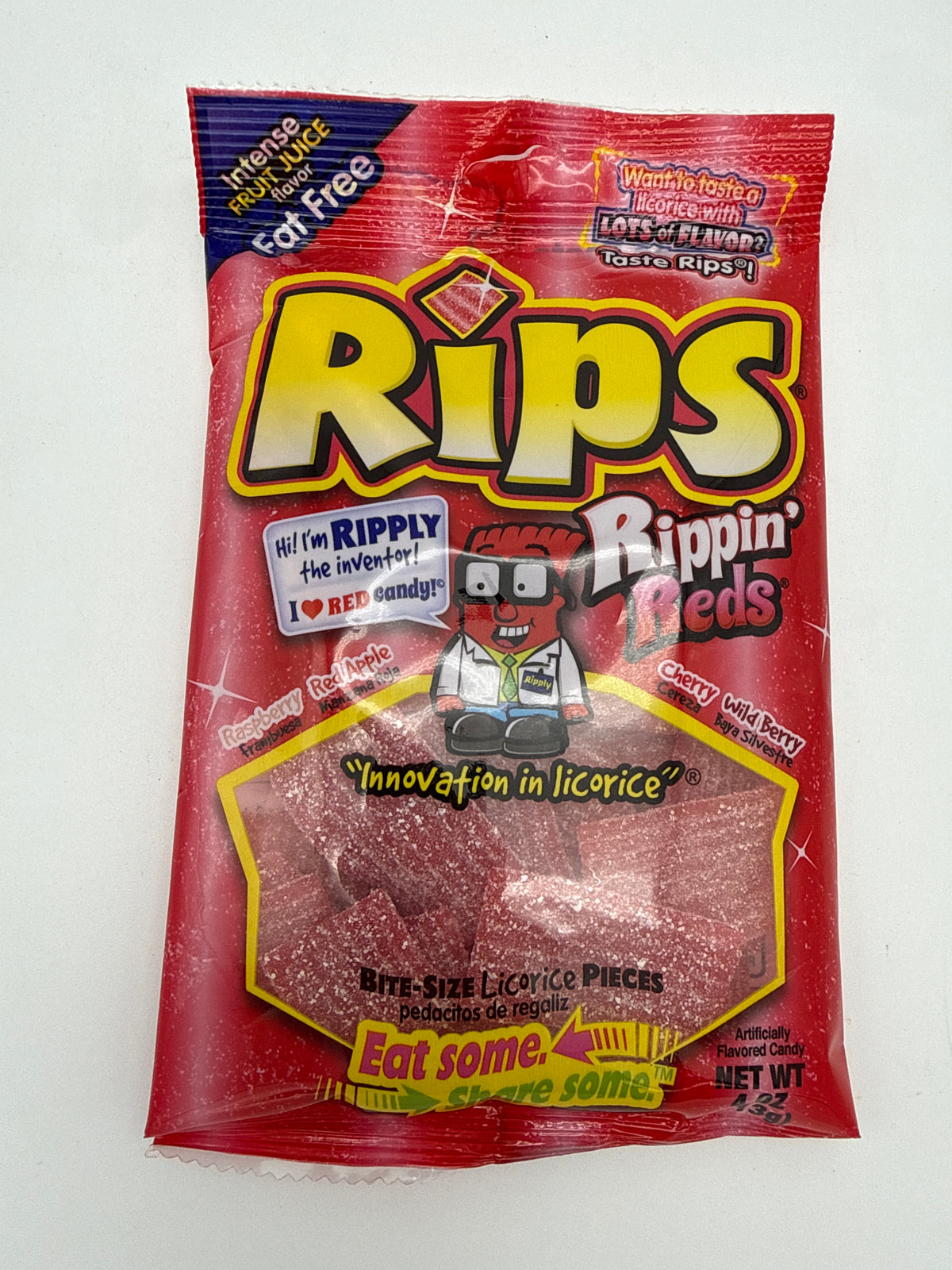 Rips Rippin Reds 4oz (113g) Bags