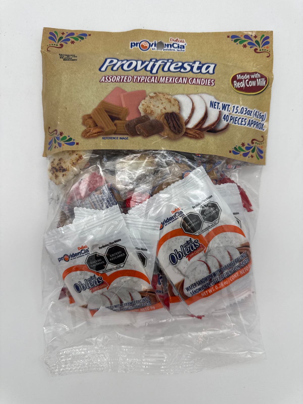 Dulces Provifiesta Assorted Mexican Candies 40ct