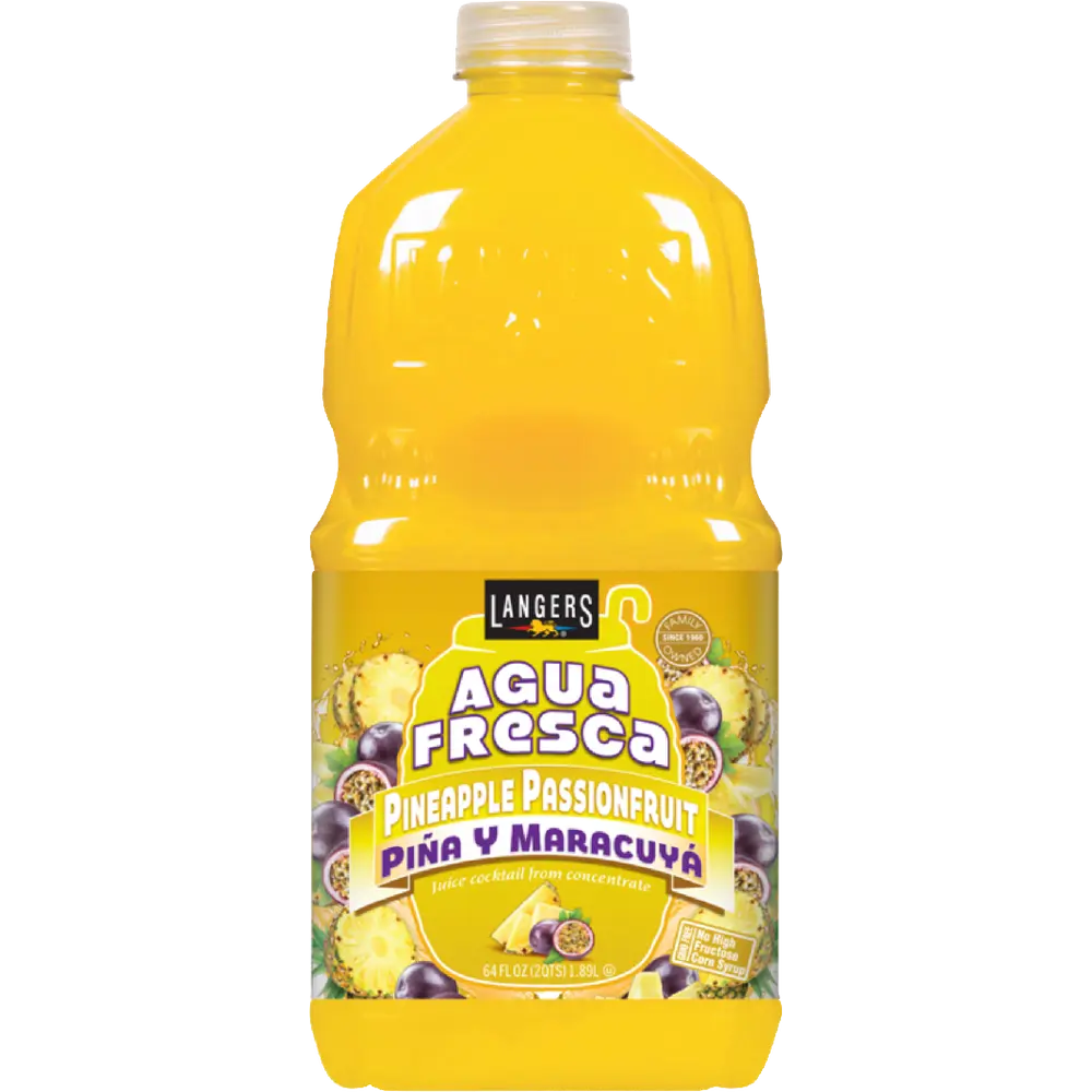 Langers Agua Fresca Pineapple Passionfruit 12/15.2
