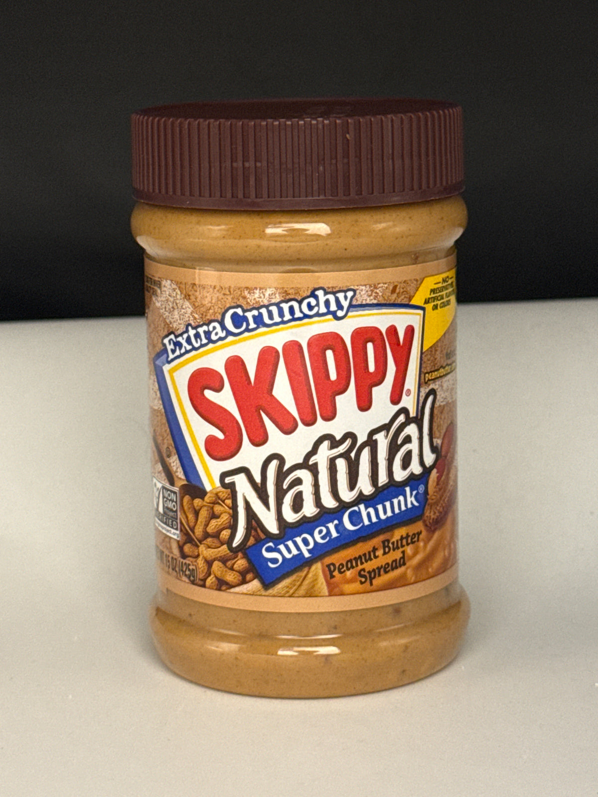 Extra Natural Skippy Natural Super Chunk PB 15oz