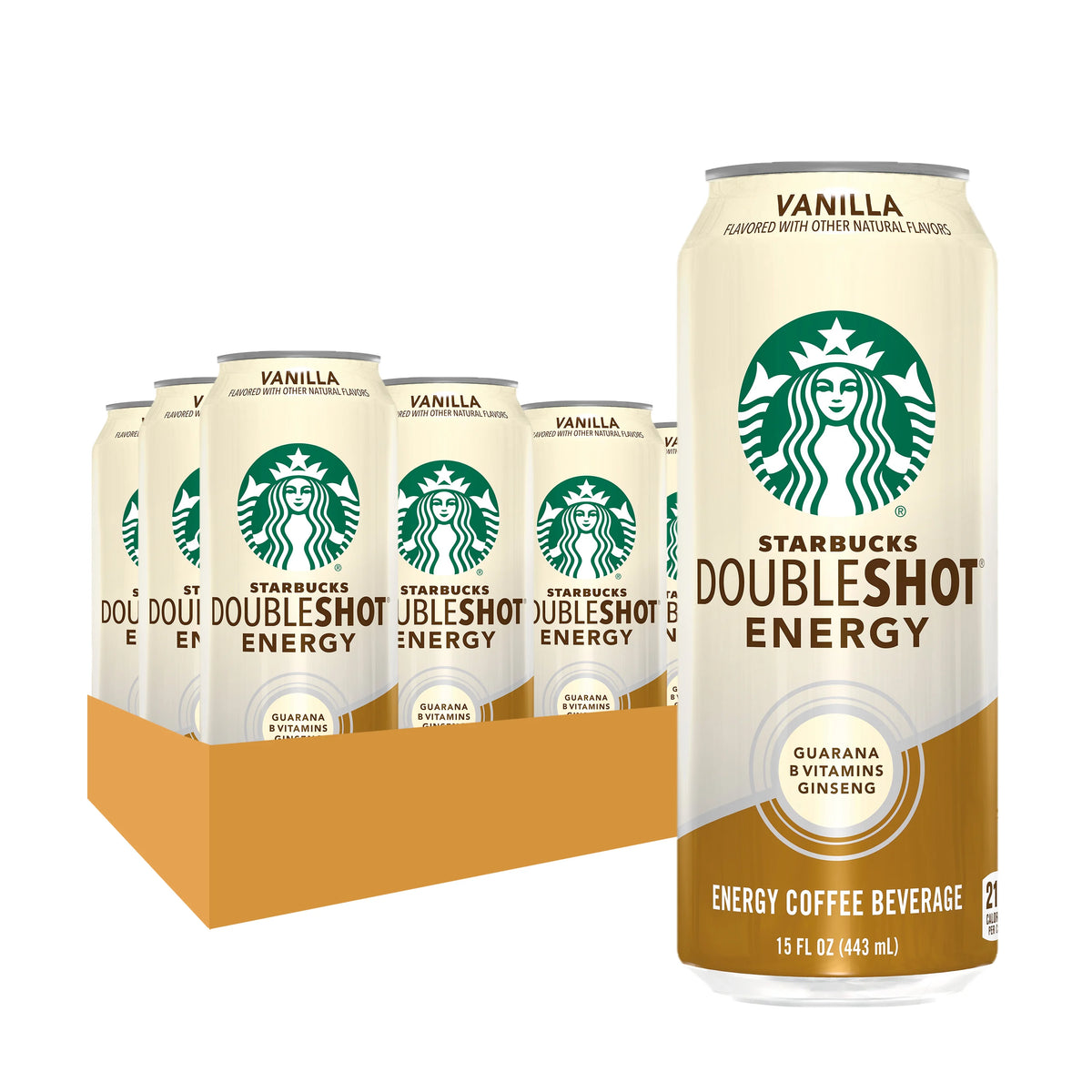 Starbucks Double Shot Energy Vanilla 12/15oz (443m