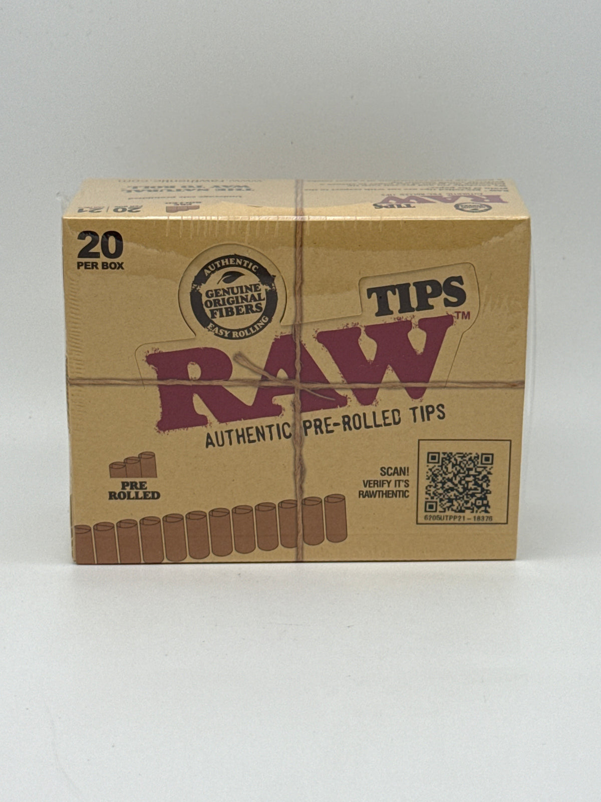 Raw Pre-Rolled Tips 20ct