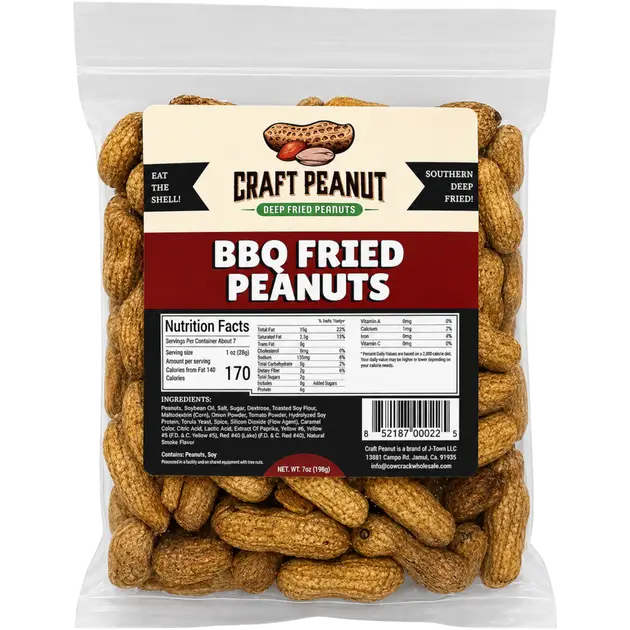 Craft Peanut BBQ Fried 7oz