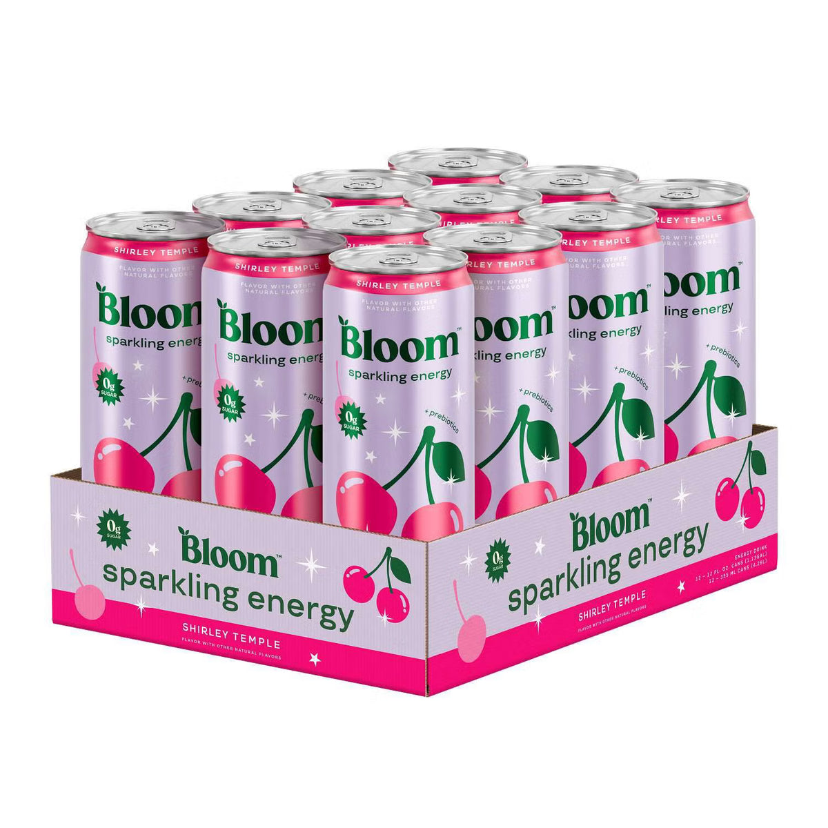 Bloom Spark Shirley Temple 12/12oz SparklingEnergy