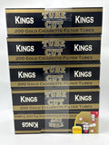 Gambler Tube Cut Gold Cigarette Tube King 5/200ct