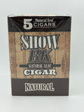 Show BK Natural Leaf Cigar Natural 8/5pk pouches