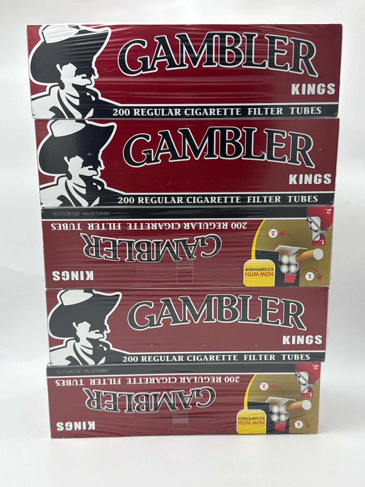 Gambler Tubes Regular King Size 5/200ct