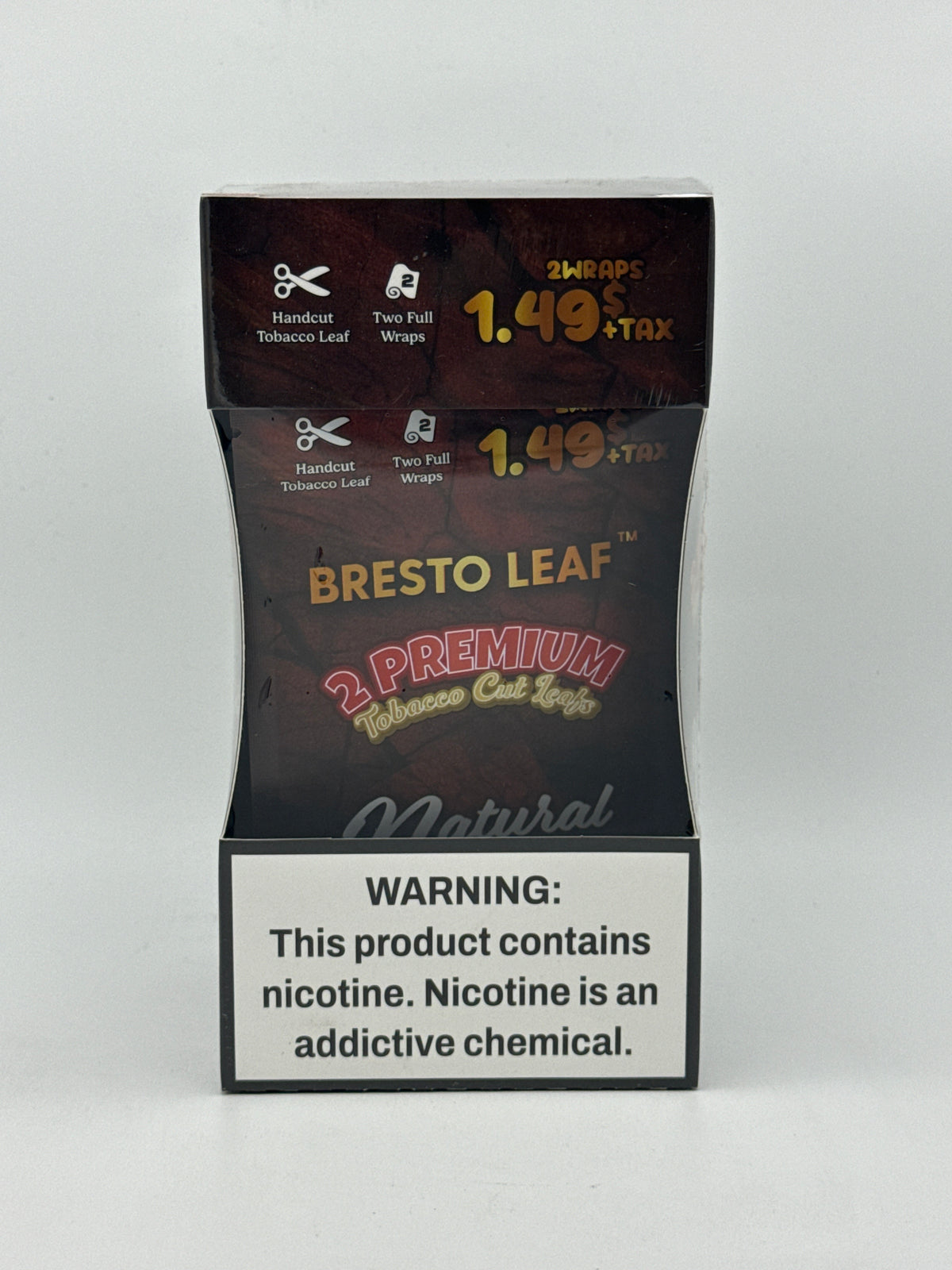 Bresto Leaf Natural Tabacco Cut Leafs 20ct