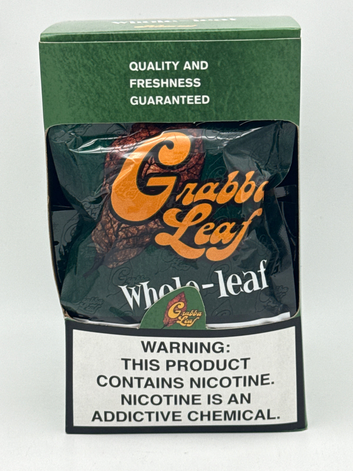 Grabba Green Leaf Natural Whole Leaf 10pk