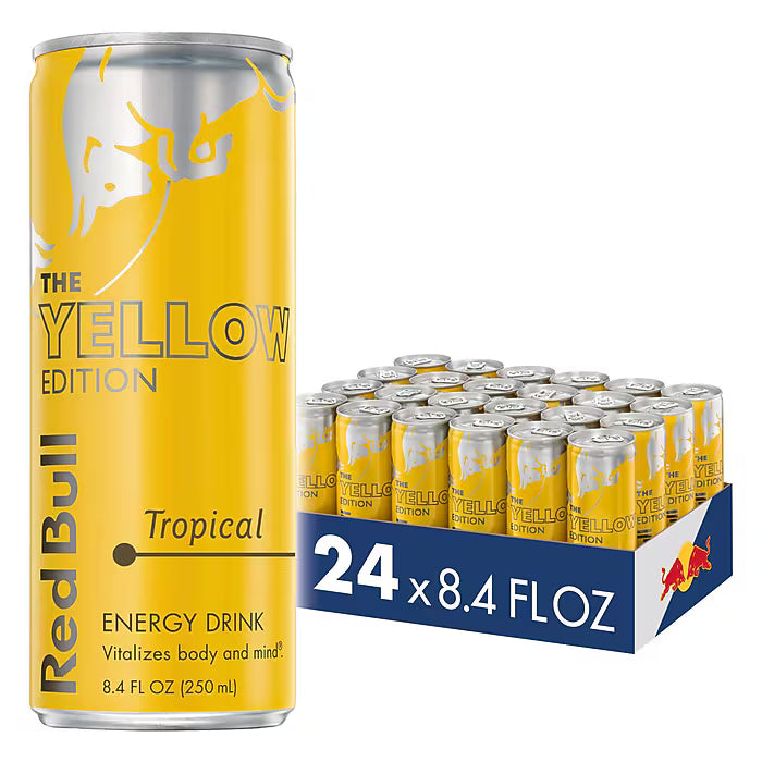 RedBull Summer Edition 24/8.4oz The Yellow Edition