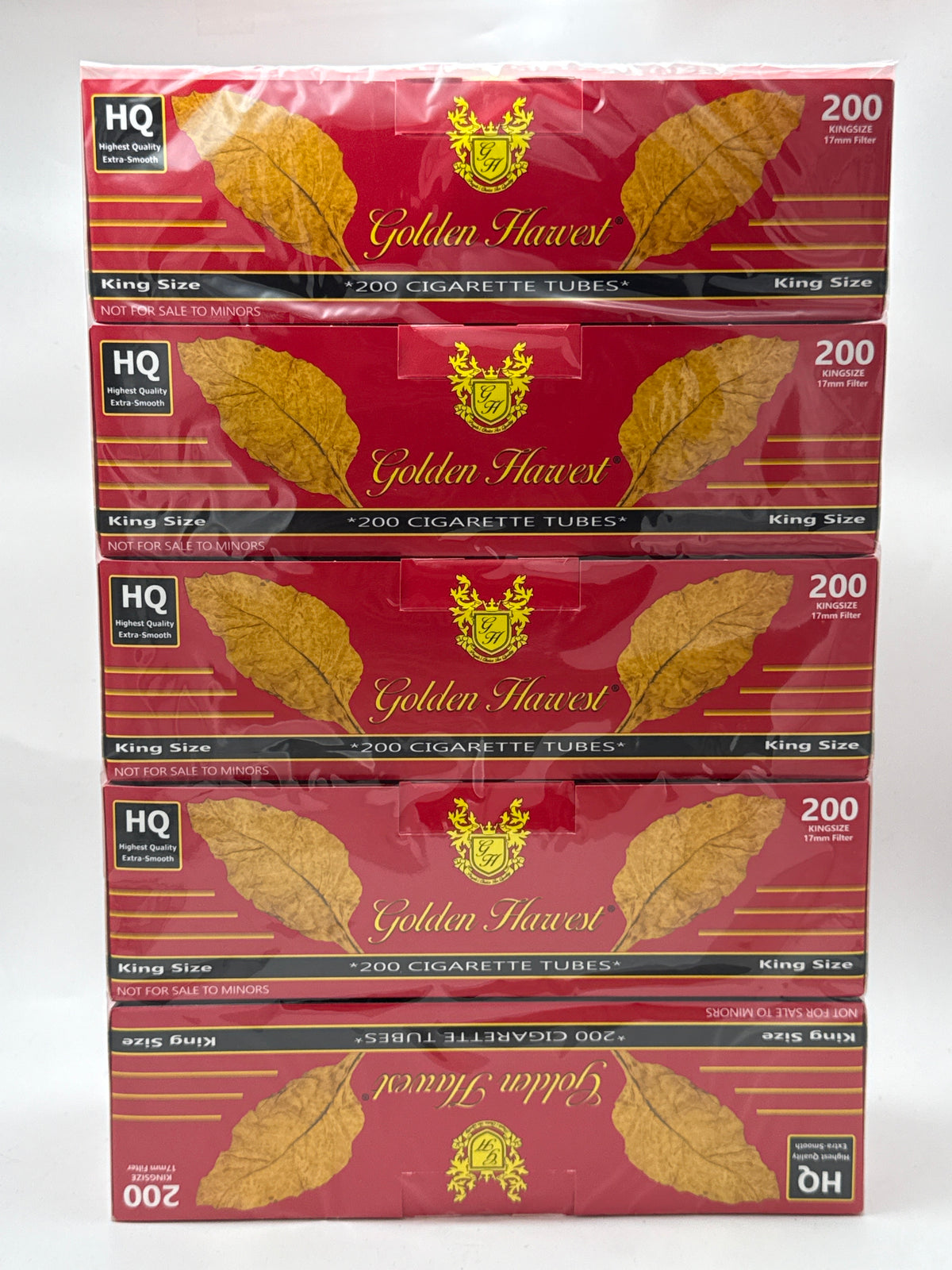 Golden Harvest Full Flavor King Cigarette Tubes