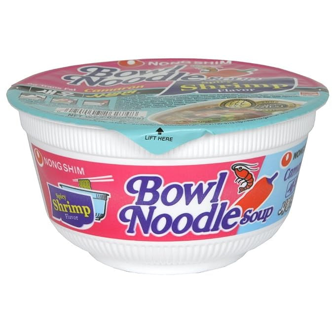 Nongshim Gourmet Shrimp Noodle Soup 12ct