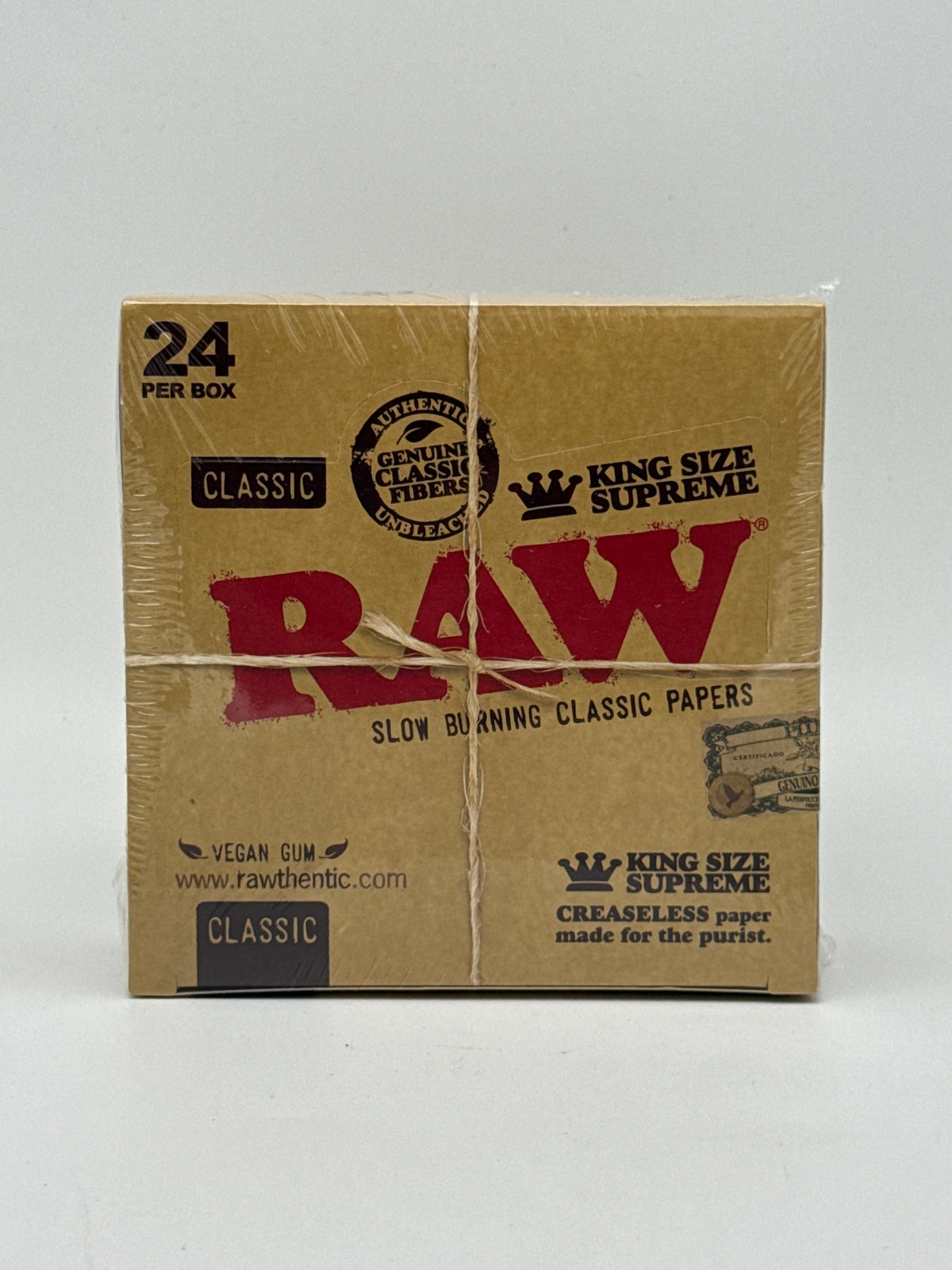 Raw Paper King Size Supreme 24ct