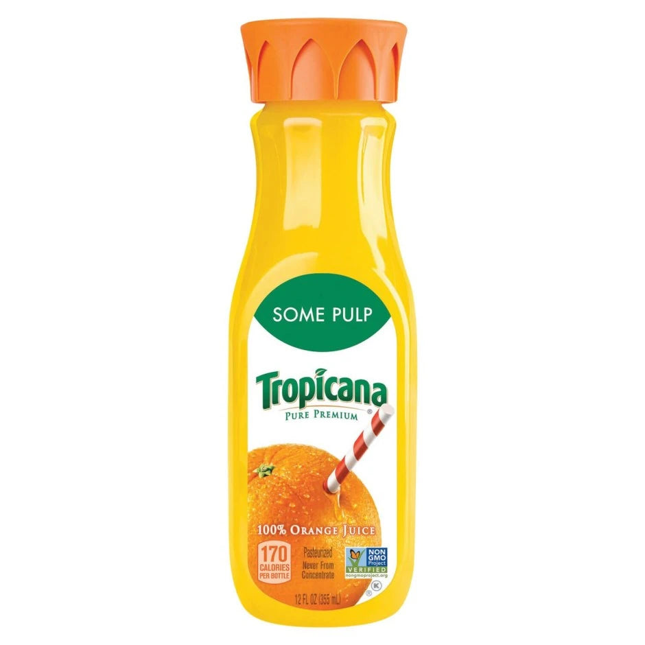 Tropicana Some Pulp Orange Juice 12/11oz