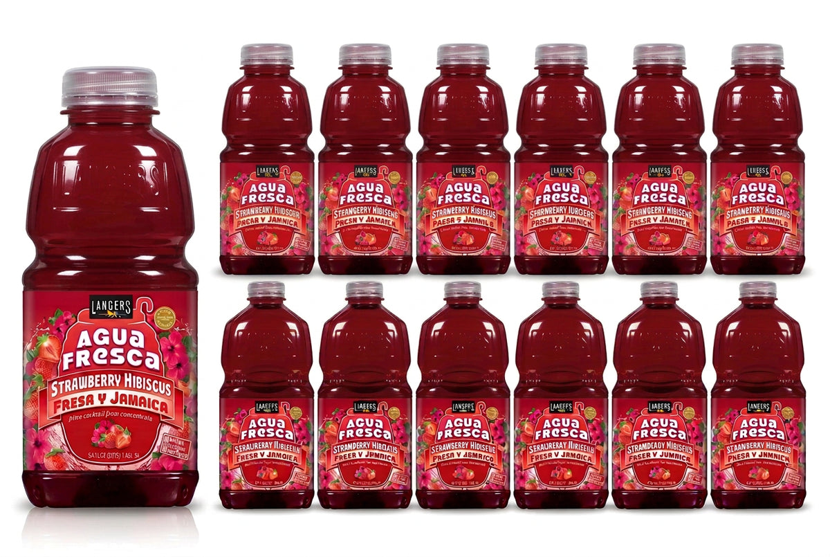 Langer's Strawberry Hibiscus 12/15.2ozoz