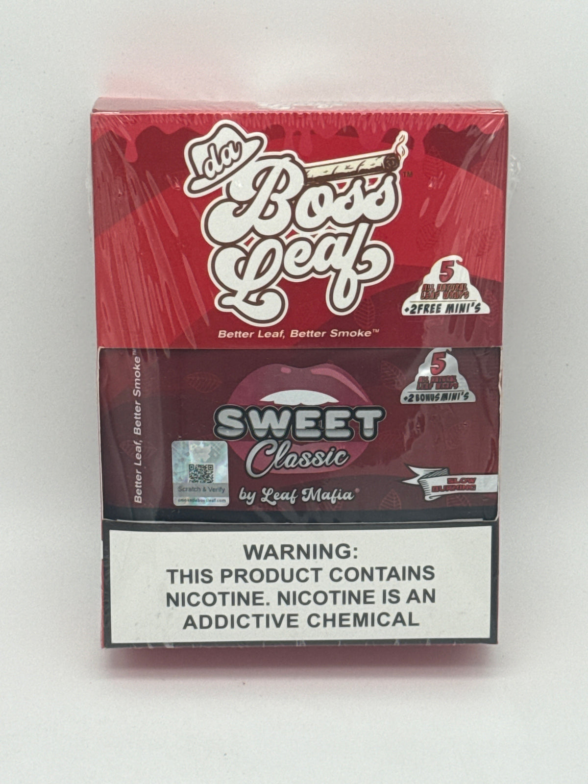 Da Boss Leaf Sweet Classic Leaf Wraps 5ct