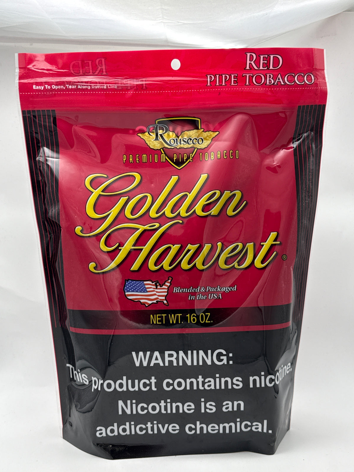 Golden Harvest Pipe Tobacco Robust Blend 16oz Bags