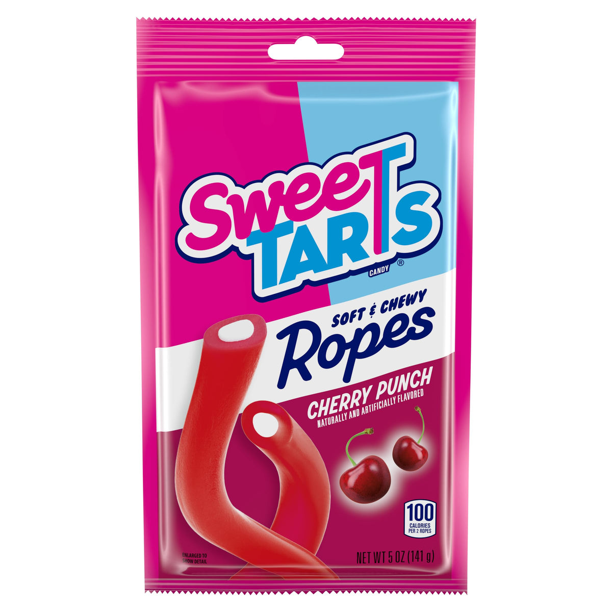 Sweet Tarts Rope Cherry Punch Soft & Chewy 5oz Han