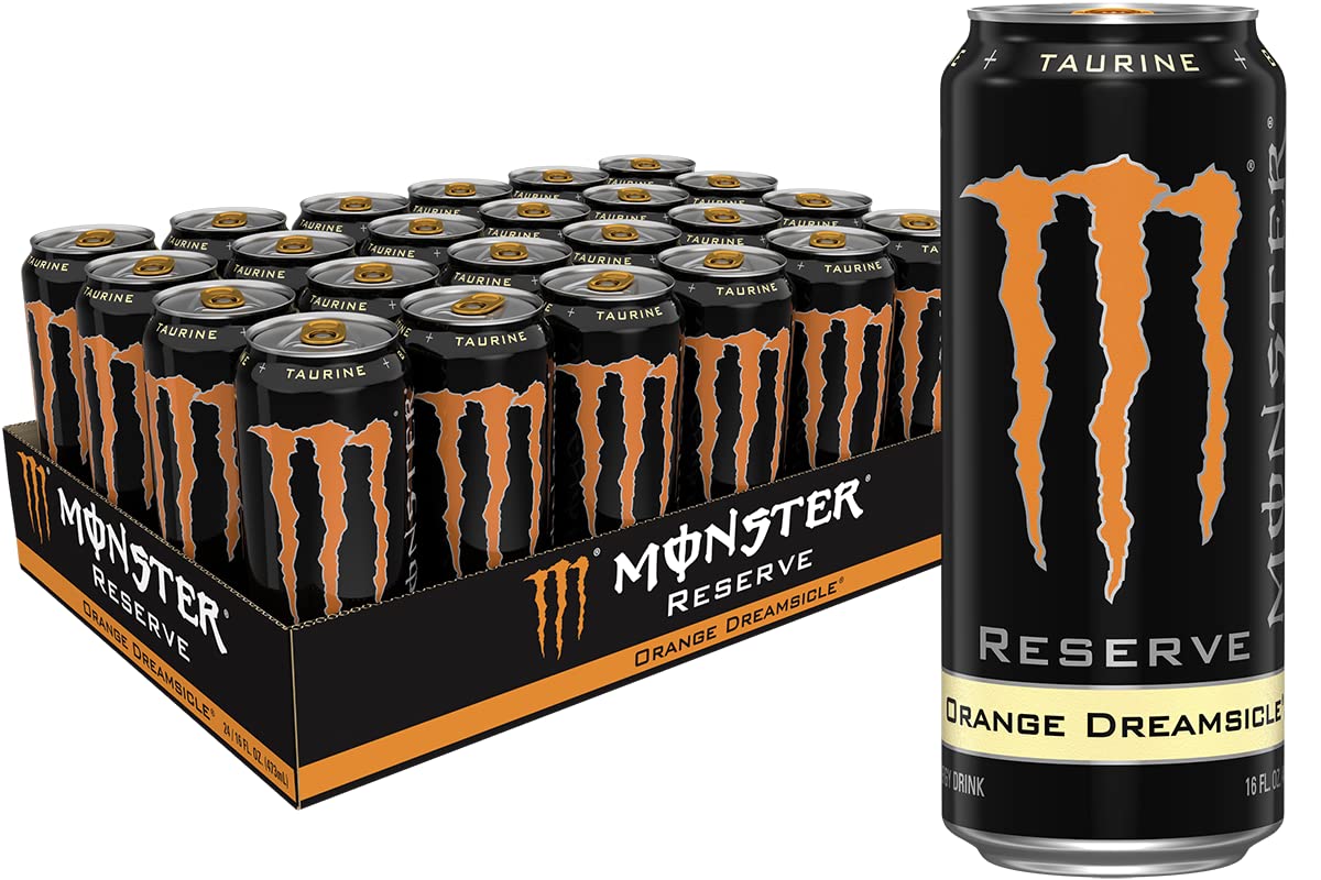Monster Orange Dreamsicle 24/16oz