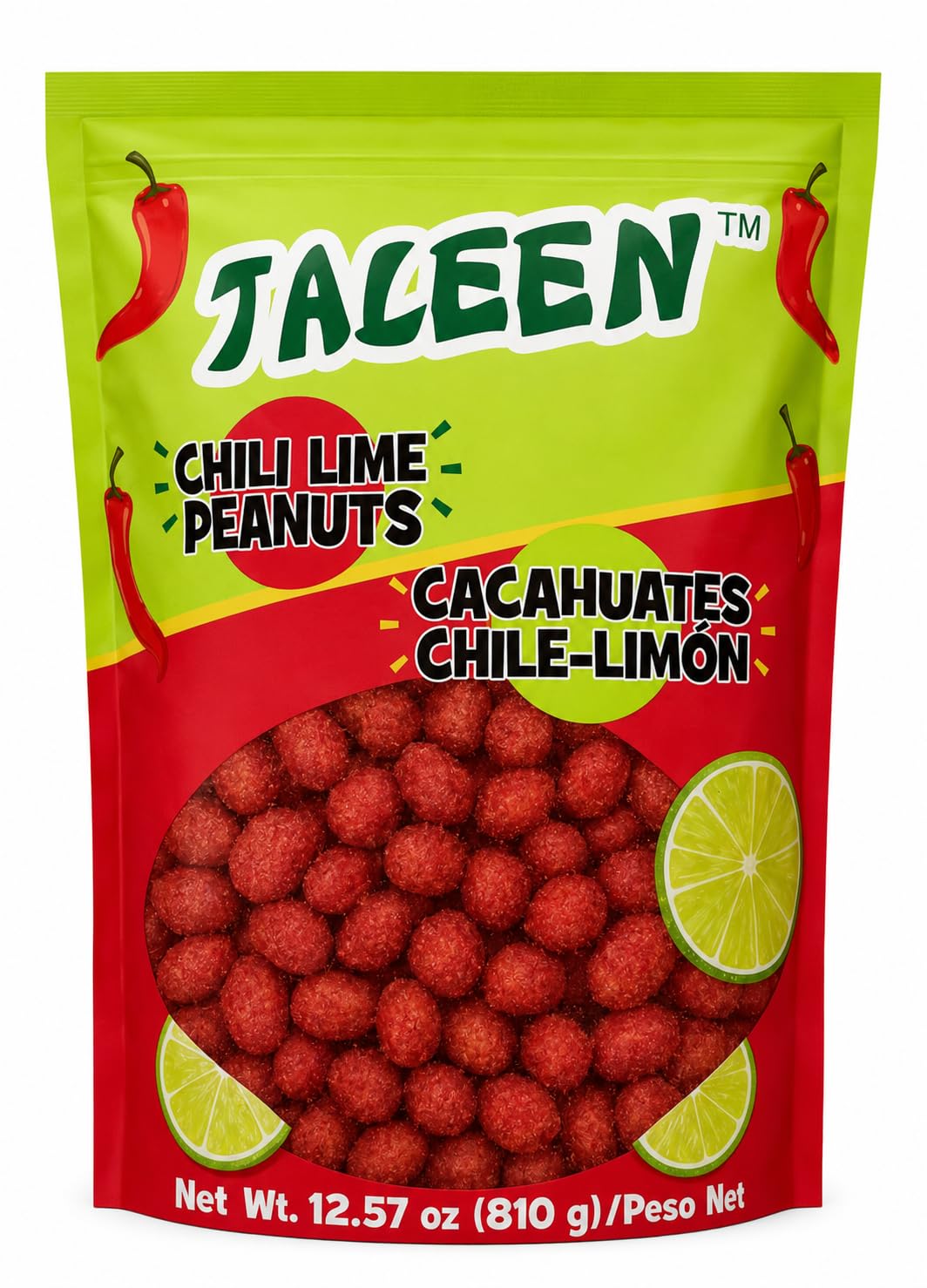 Taleen Cacahuate Crujiente Chile-Limon 810g Bag