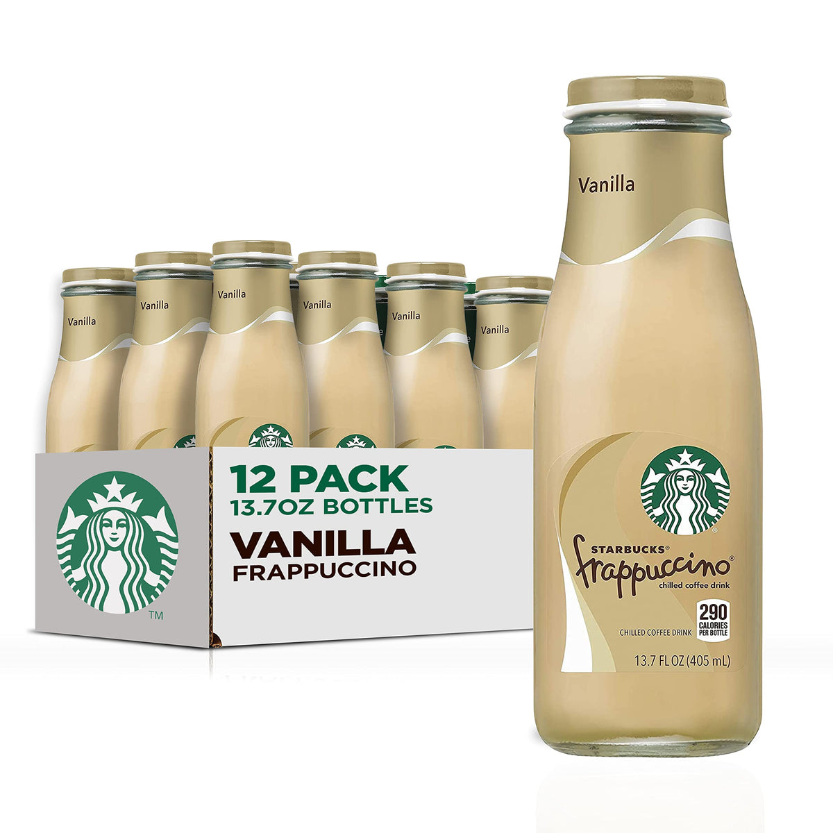 Starbucks Frappauccino Vanilla 12/13.7oz (405ml)