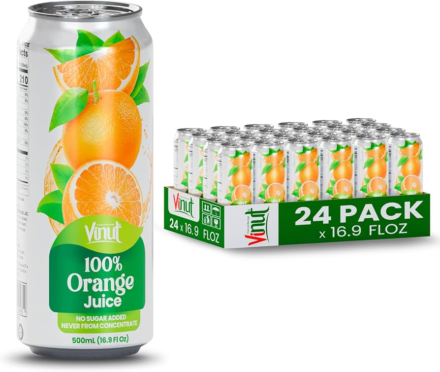 Vinut Juice Orange 12/16.9oz