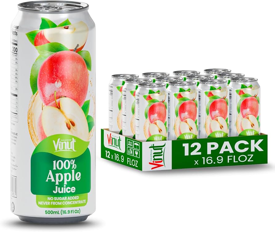 Vinut Juice Apple 12/16.9oz