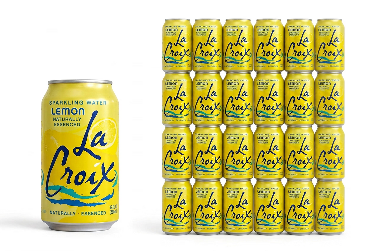 La Croix Sparkling Water Lemon 12oz/ 24ct/355ml