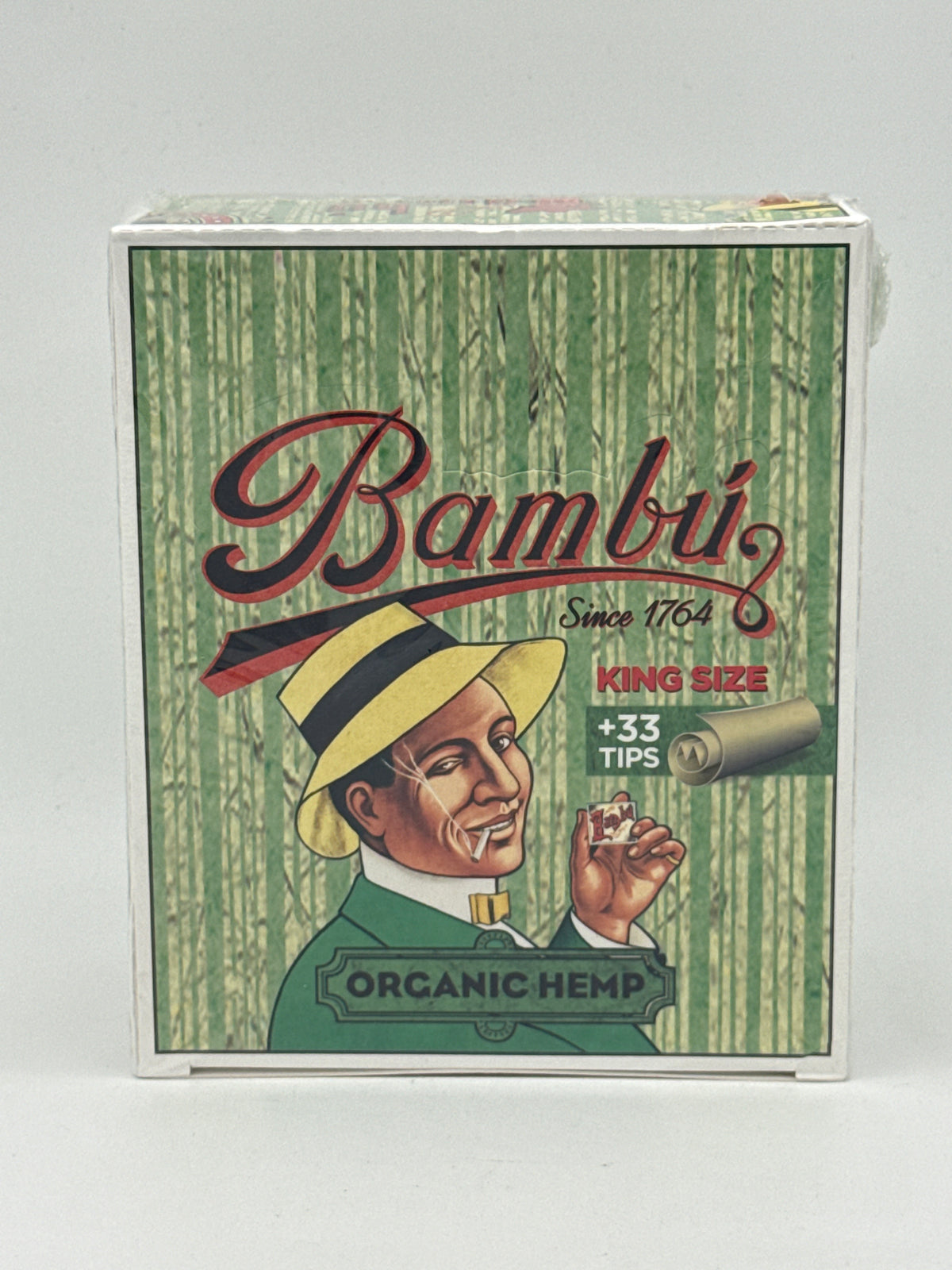 Bambu Organic Hemp+ 33Tips King Size 50ct