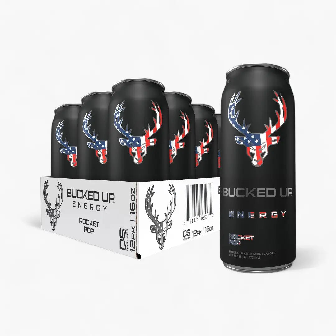 Bucked Up Energy Rocket Pop 12/16oz