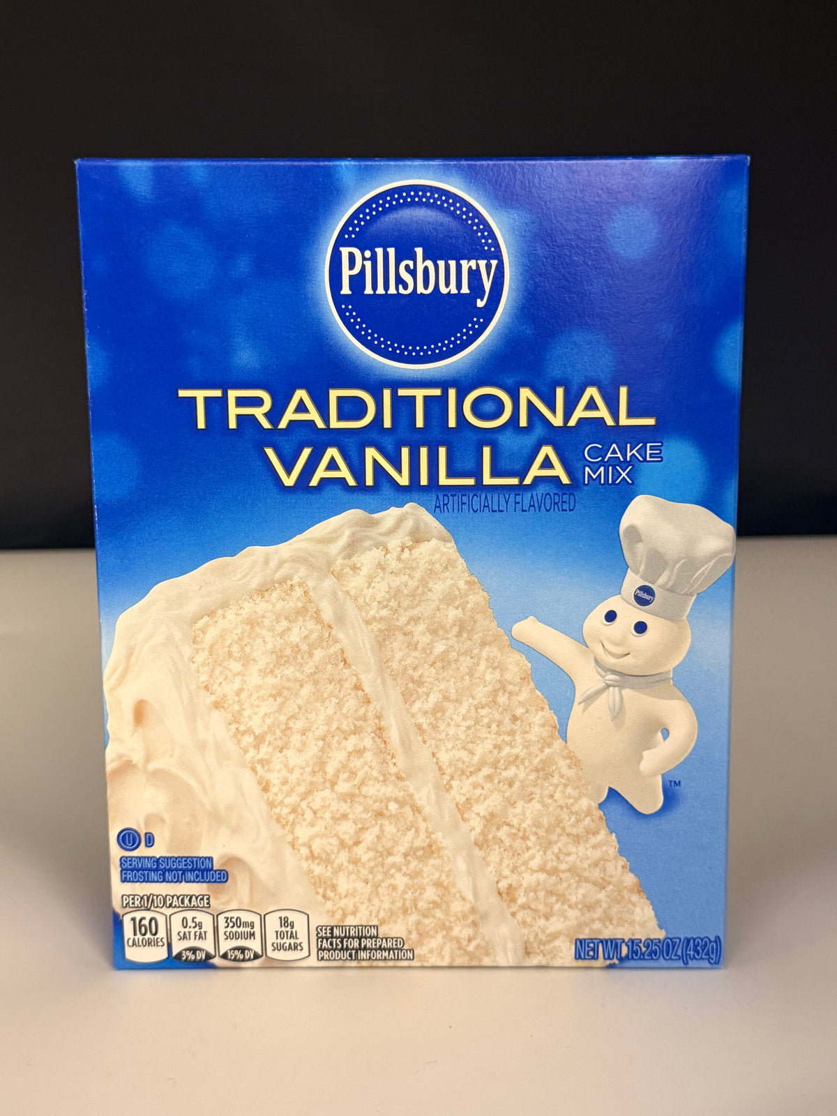 Pillsbury Cake Mix Classic White 15.25oz (432gr)