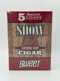 Show BK Sweet Natural Leaf Cigar 8/5pk Pouches