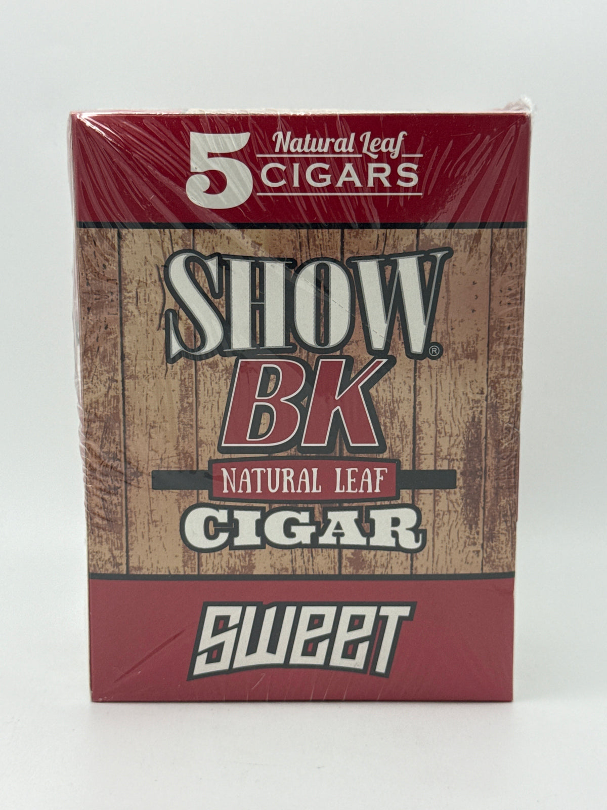 Show BK Sweet Natural Leaf Cigar 8/5pk Pouches