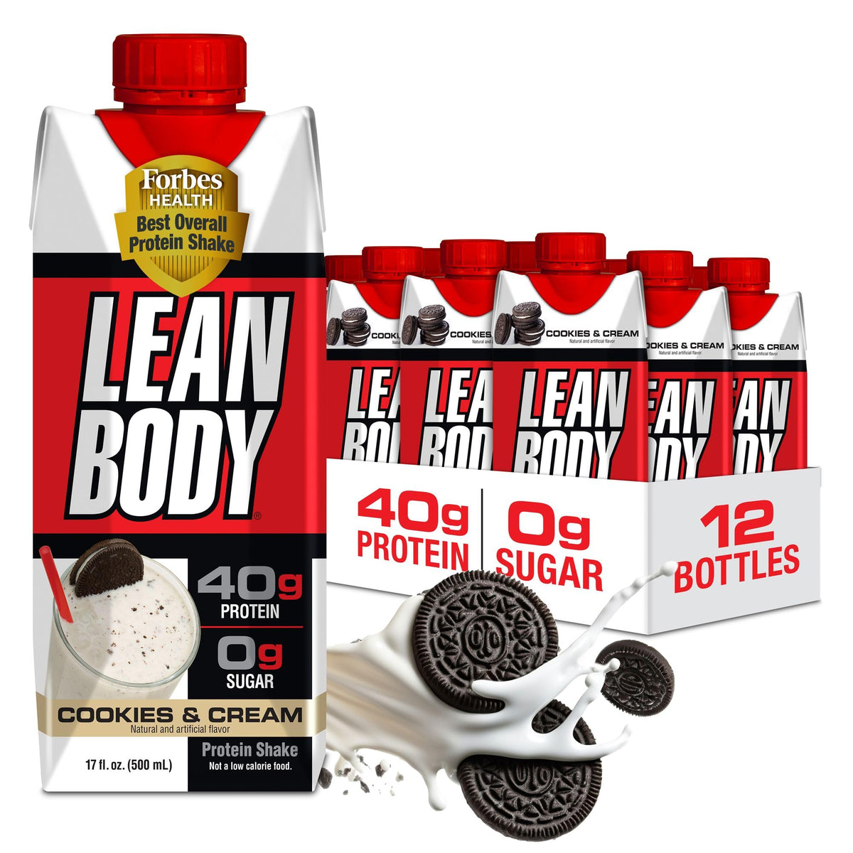 Labrada Lean Body Cookies & Cream 12/17oz (500ml)