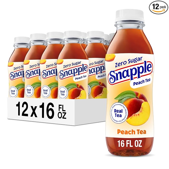 Snapple Diet Peach Tea 12/16oz