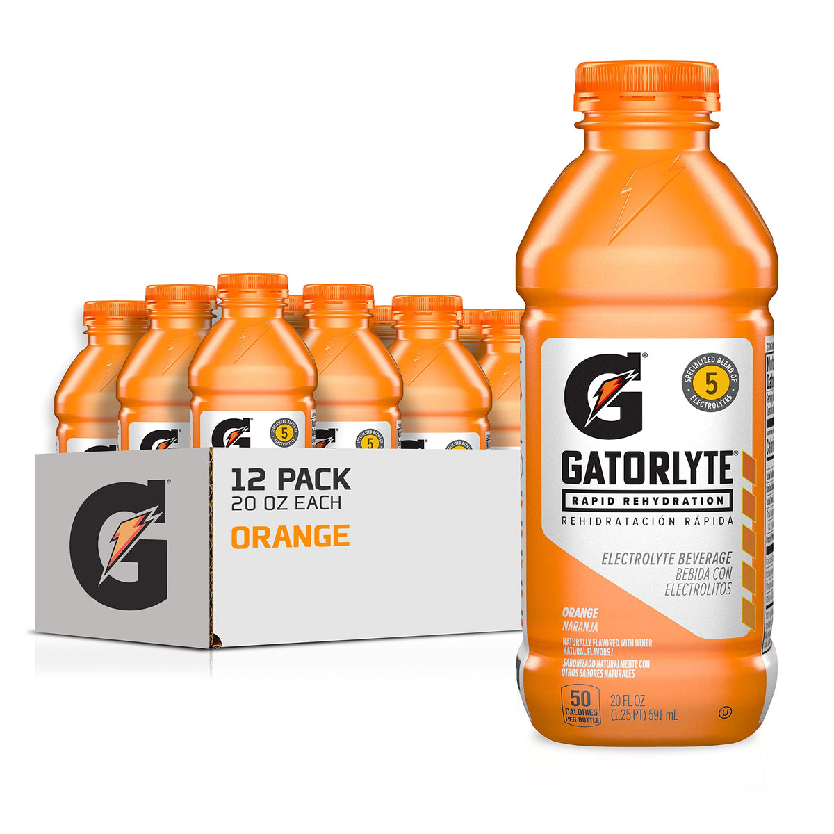 Gatorlyte Orange 12/20oz