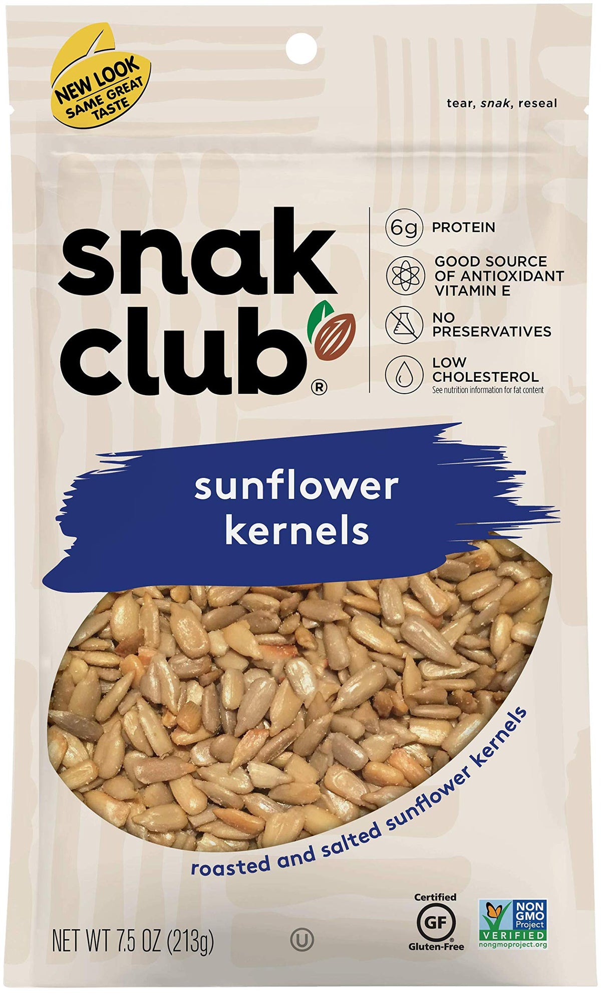 Snack Club Sunflower Kernels 6ct Bags